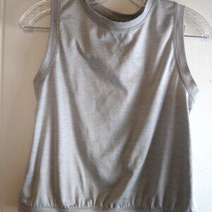 DSG Light Gray Dri-Fit Sleeveless Athletic Tank Top Shirt Girls XL 16